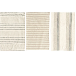 COTTON STRIPED TEA TOWEL