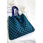 ADORABLE CHECKER TOTE - 4 COLORS