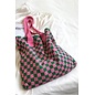 ADORABLE CHECKER TOTE - 4 COLORS