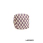 MINI CHECKERED ZIP POUCH - COLOR CHOICES