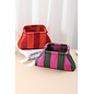 BOLD STRIPE CLUTCH BAG - COLOR CHOICES