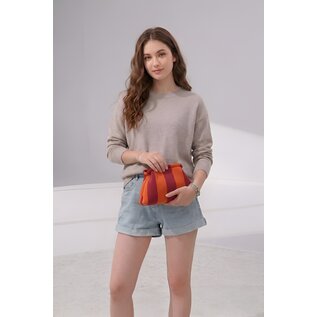 BOLD STRIPE CLUTCH BAG - COLOR CHOICES