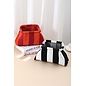 BOLD STRIPE CLUTCH BAG - COLOR CHOICES