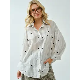 BUTTON SHIRT WITH HEARTS