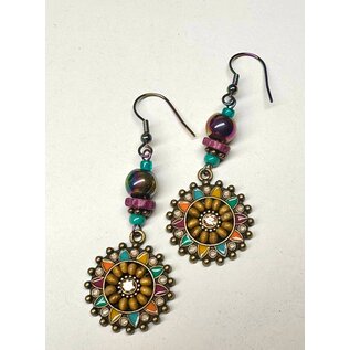 KAMALA DESIGNS HAND CRAFTED KATE EARRINGS - 81
