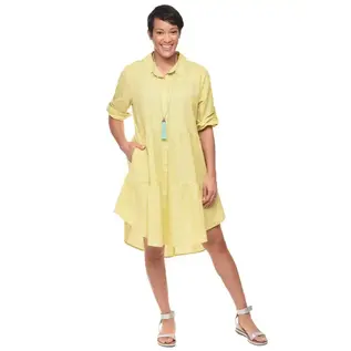 SUNFLOWER TIERED TUNIC