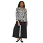 ASYMMETRICAL BUTTON FRONT BLOUSE