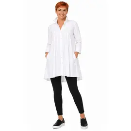 PLEATED FRONT TUNIC