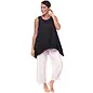 RUFFLE HEM TANK BLACK
