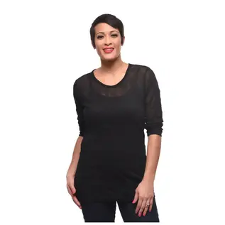 FLARE TOP WITH FLOUNCE HEM