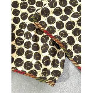 MIDORI PANT- DEEP BROWN DOTS