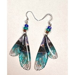 DRAGONFLY WING EARRINGS