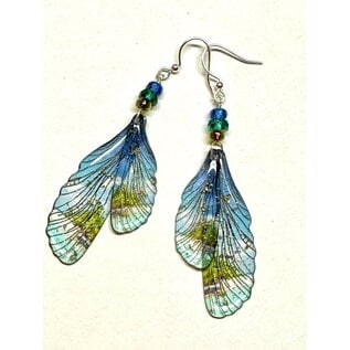 DRAGONFLY WING EARRINGS