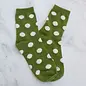 TEXTURED POLKA DOT SOCKS - COLOR CHOICES