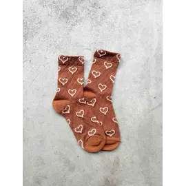 SWEET HEARTS SOCK - COLOR CHOICES