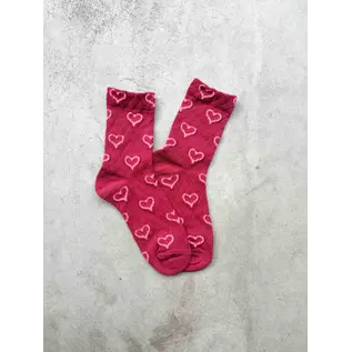 SWEET HEARTS SOCK - COLOR CHOICES