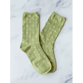 TINY HEARTS SOCKS - COLOR CHOICES
