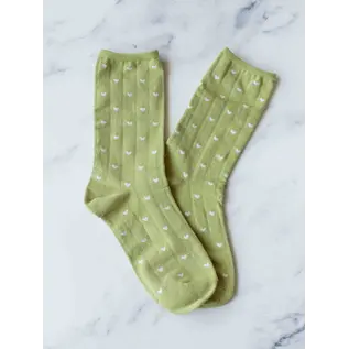 TINY HEARTS SOCKS - COLOR CHOICES