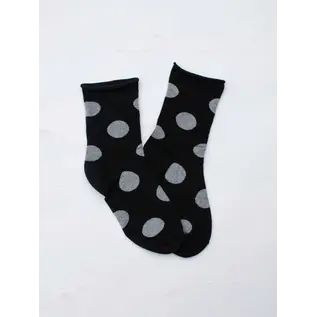 BIG DOT ROLL TOP SOCK - COLOR CHOICES