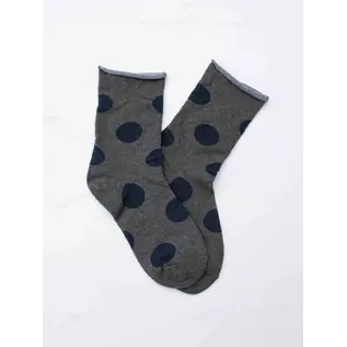 BIG DOT ROLL TOP SOCK - COLOR CHOICES