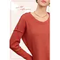LOOSE WAFFLE KNIT TOP - 2 COLORS