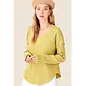 LOOSE WAFFLE KNIT TOP - 2 COLORS