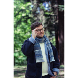 SOLMATE SCARF AZURE
