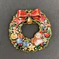 CHRISTMAS WREATH PIN