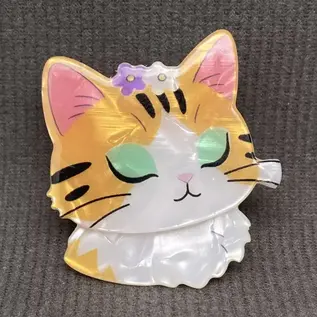 GINGER KITTEN PIN