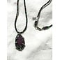 Seismic Silver HANDMADE RUBY ZOISITE NECKLACE