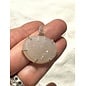Seismic Silver HANDMADE DRUZY QUARTZ NECKLACE
