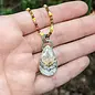 Seismic Silver HANDMADE CRAZY LACE AGATE NECKLACE