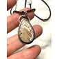 Seismic Silver HANDMADE CRAZY LACE AGATE PENDANT