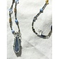 Seismic Silver HANDMADE GRAPE AGATE NECKLACE