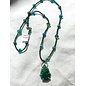 Seismic Silver HANDMADE MALACHITE PENDANT