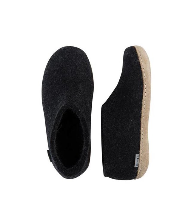 Glerups Shoes Leather Sole Black