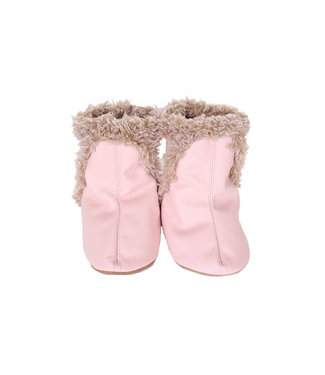 Robeez Classic Booties Pink