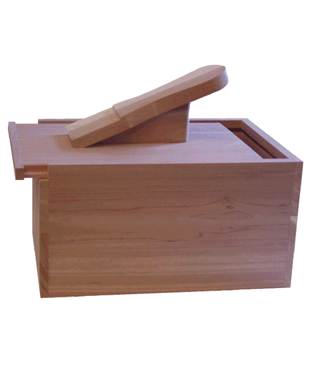 Cedar Shoe Shine Box