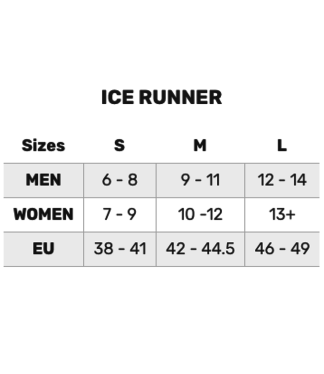 Korkers Crampons Ice Runner