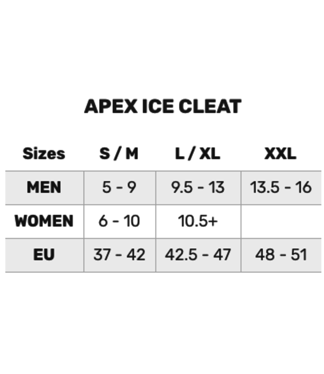 Korkers Apex Ice Cleats