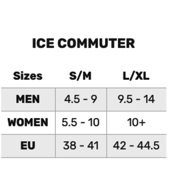 Korkers Ice Commuter Ice Cleats Black & Green