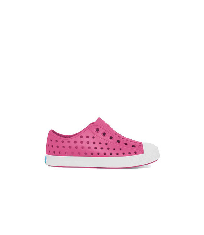Native Jefferson Shoes - Hollywood Pink/Shell White Native Jefferson Shoes - Hollywood Pink/Shell White
