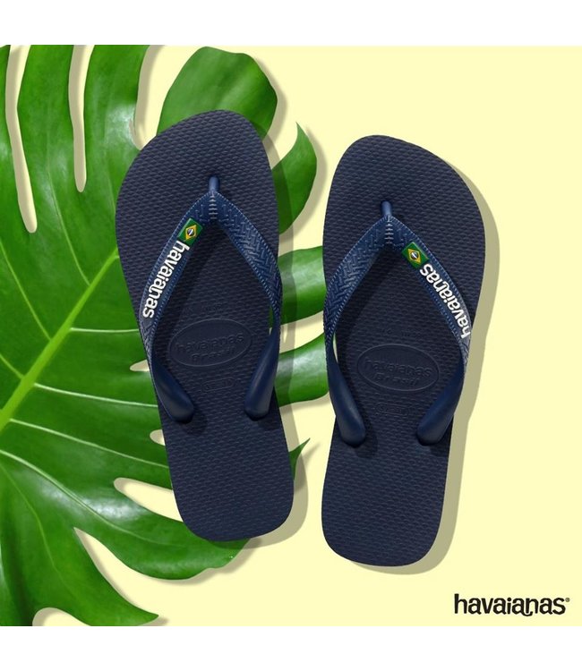 Havaianas BRAZIL LOGO NAVY