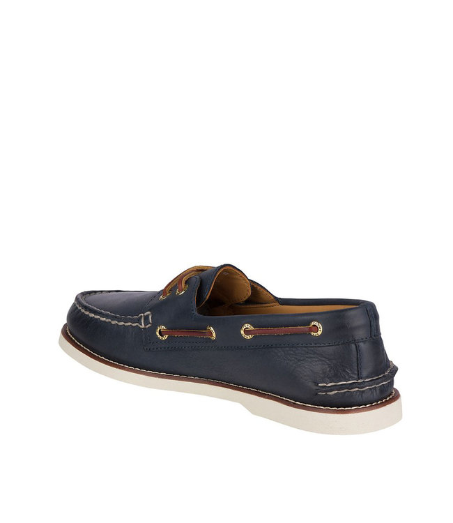 Sperry Authentic Original Gold 2-Eye Navy