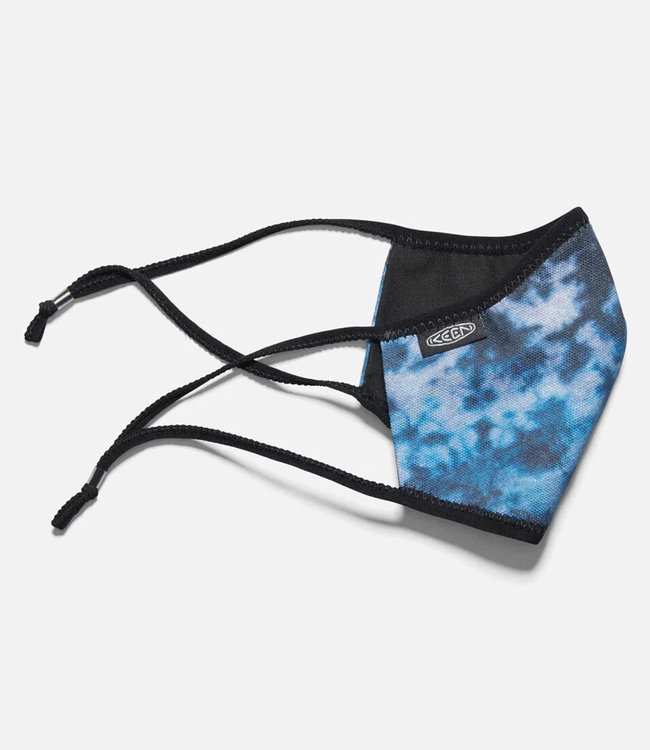 Keen Kids Together Face Masks Blue Tie Dye (pack of 2)