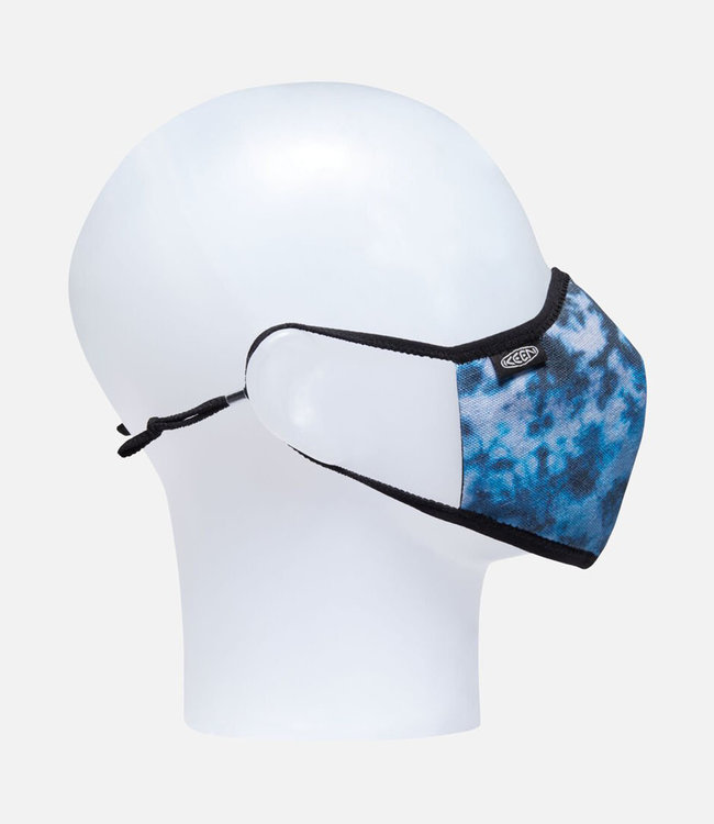 Keen Kids Together Face Masks Blue Tie Dye (pack of 2)