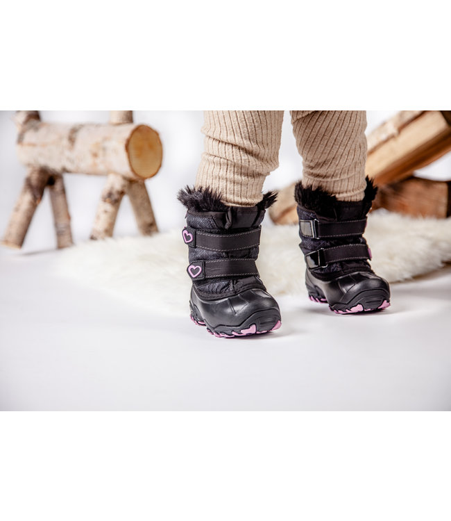 Acton Giggle Black / Pink