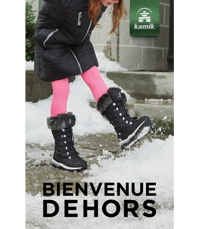 Kamik Prairie Black / White