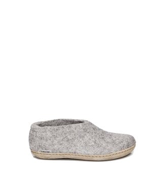 Glerups Chaussure Semelle Cuir Gris