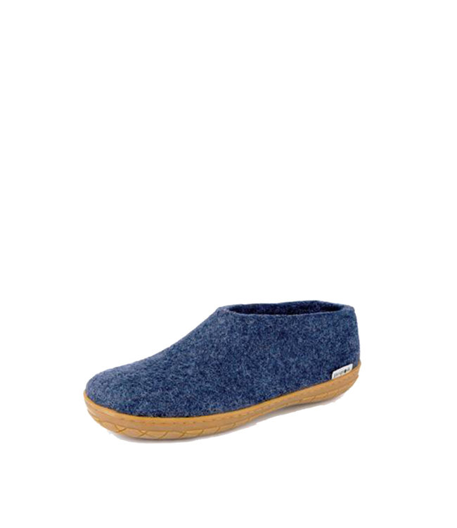 Glerups Shoes Semelle Caoutchouc Bleu Denim